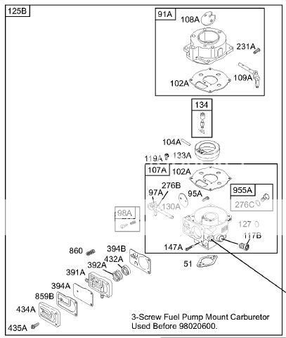 18 Hp Briggs And Stratton Carburetor Diagram - Wiring Site Resource